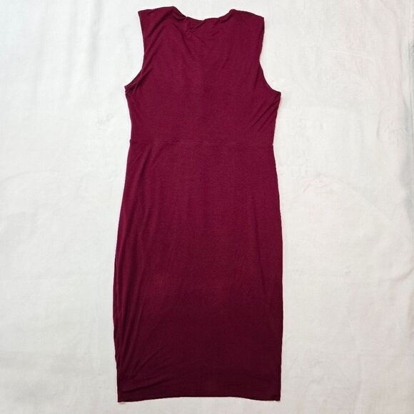 Bailey 44 Burgundy Twist Front Dress - Picture 13 of 14